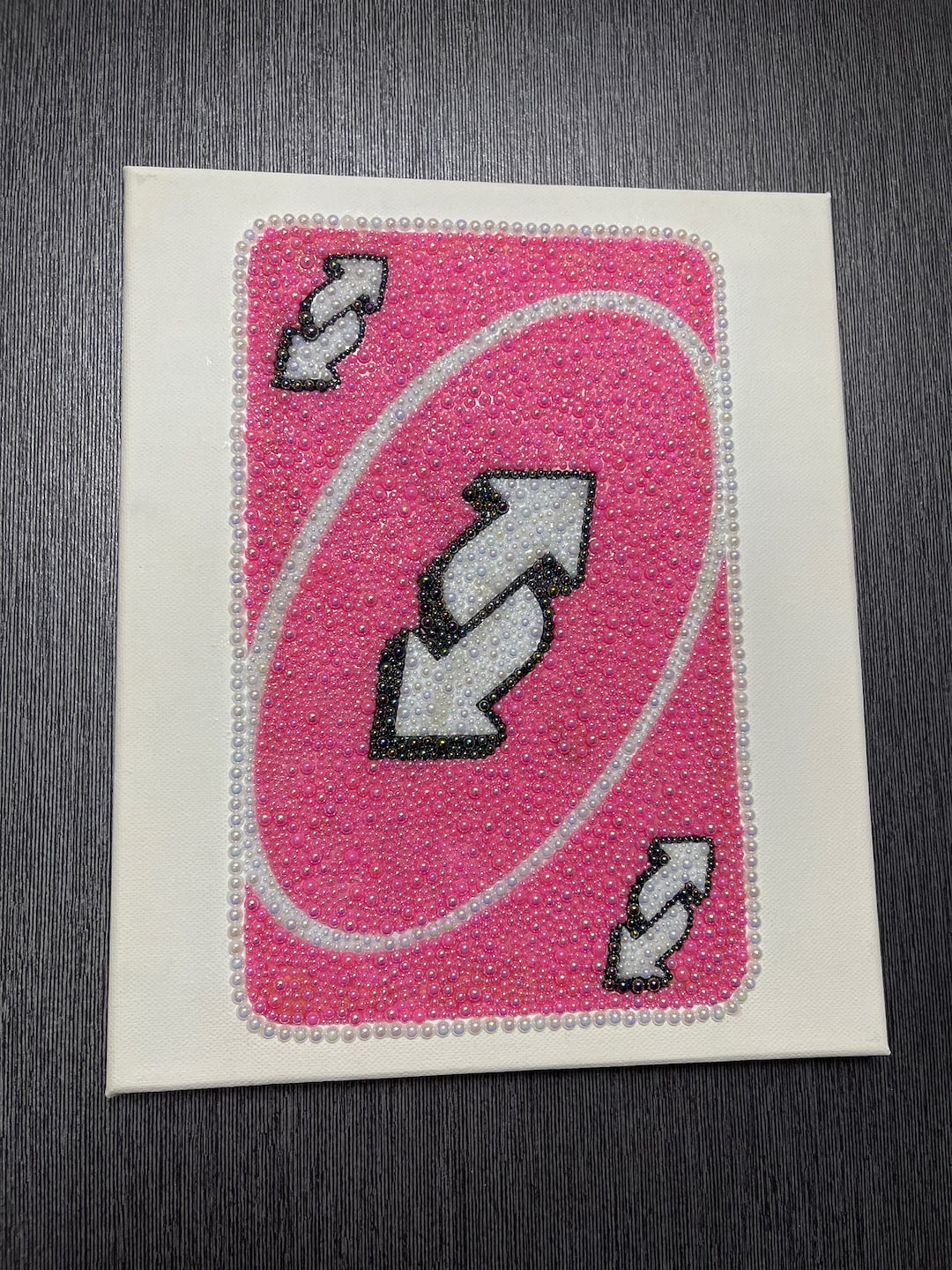 Uno Reverse Card Bedazzled Print Handmade - Etsy UK