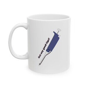 Lustige Laborpipette Keramiktasse, Wissenschaft Kaffeetasse für Wissenschaftler, Chemie Geschenk, Wissenschaft Liebhaber Teetasse, Labortechniker Geschenk, Biologie