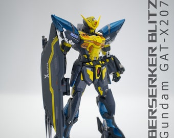 Master Grade Berserker Blitz Gundam (Wolverine) custom built and painted from Gundam Seed