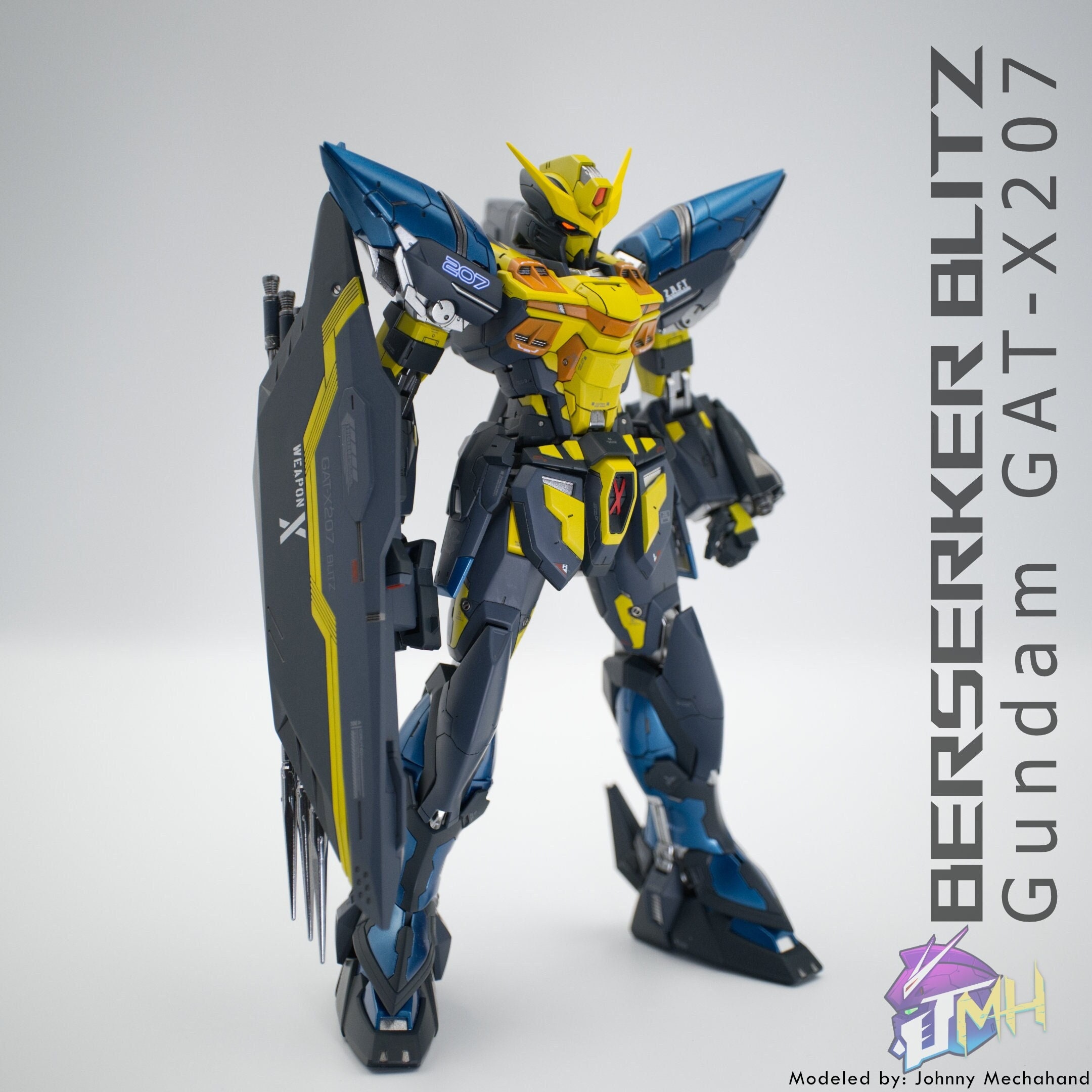 Master Grade Berserker Blitz Gundam (wolverine) Custom Built and