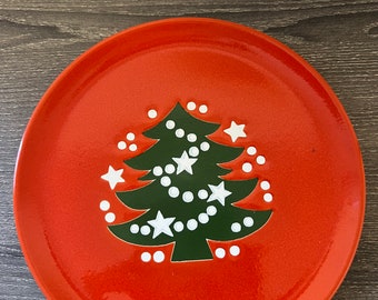 WAECHTERSBACH Small Plates W Germany Christmas Dishes Holiday Small Plates Dining Entertaining Christmas Plate