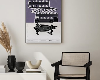 Knight Bus Poster | HP Inspired Wall Art Print | Digital Download Wizard Decor