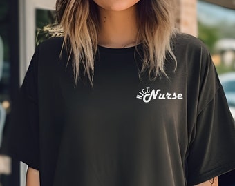 Gesticktes NICU Krankenschwester-T-Shirt: Wertschätzungsgeschenk
