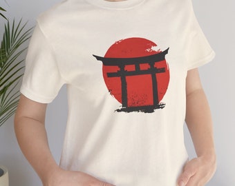 Japanese Torii Graphic Tee, Mt. Fuji T-Shirt