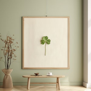 Printable Shamrock | St. Patricks Day | Wall Print | Printable Wall Art | Home Decor | Irish Lucky Charm | Digital Art