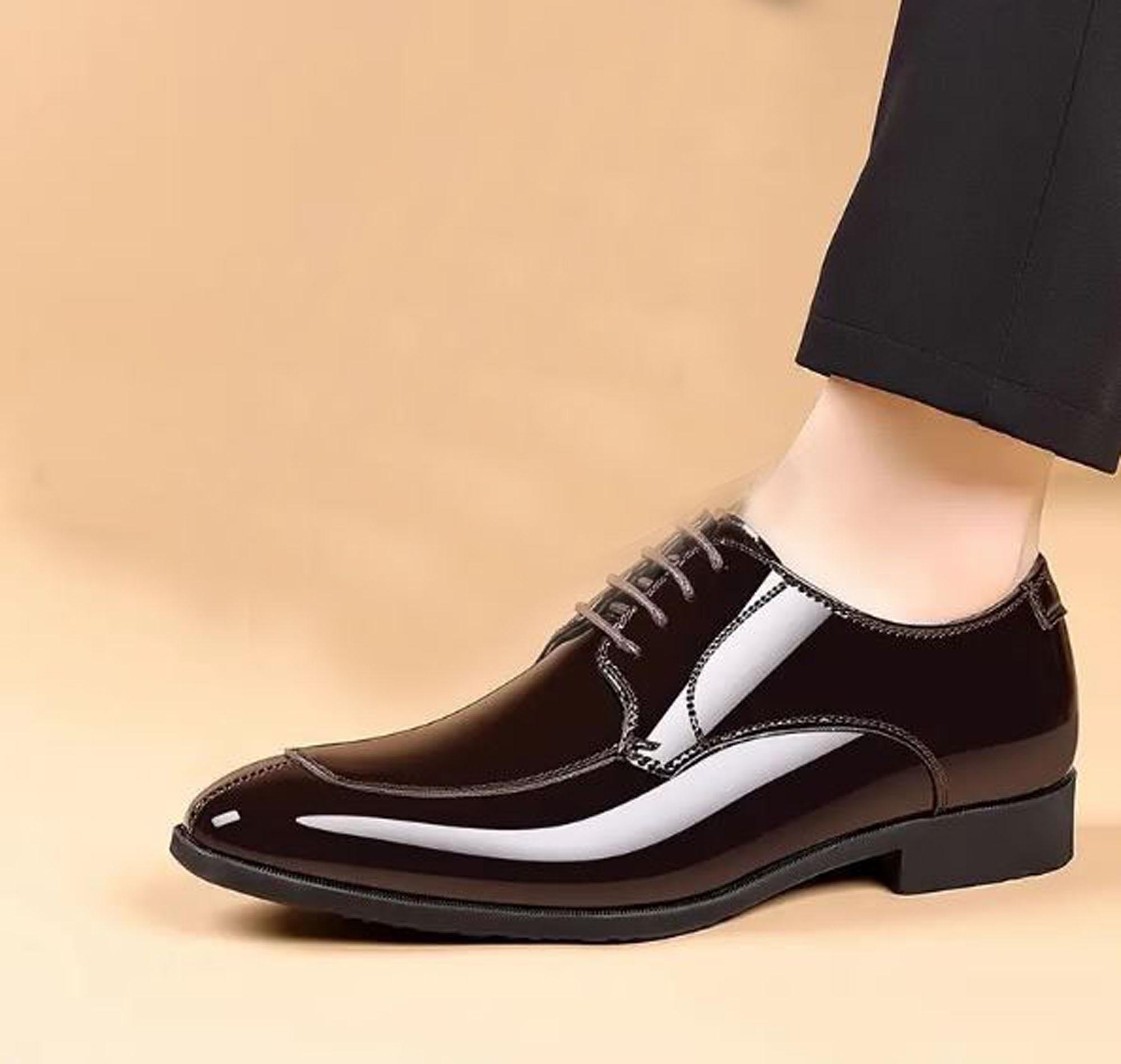 chinese dress ladies World's Most Comfortable Tuxedo Shoe in Onyx Black main image 0