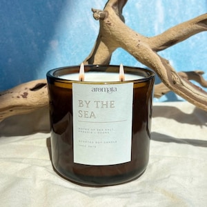 By The Sea Soy Candle | Handmade in small batches | Ideal for gifts