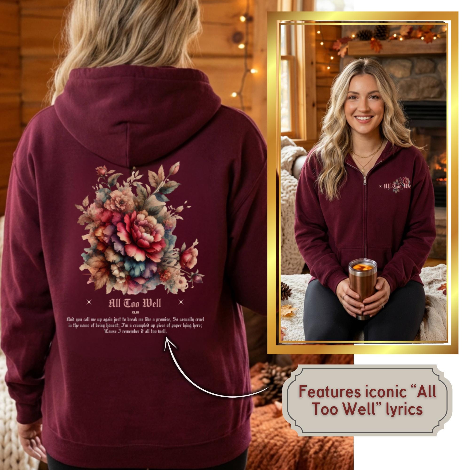 Taylor Swiftie Zip up Hoodies - Etsy