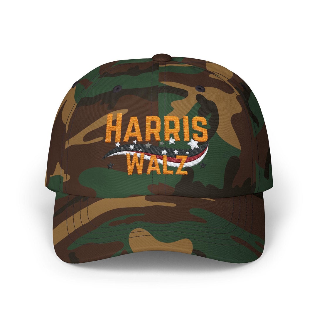 F*ck Trump Dad Hat Funny Harris Walz 2024 Election Embroidered