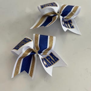 Sideline/Gameday cheer bow, competition cheer bow, sideline cheer bow, bulk bows for your squad