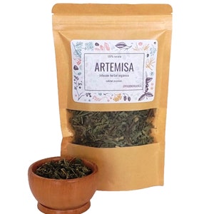 Mugwort Herb Tea Dehydrated Loose Leaves | Artemis Vulgaris | Superior Quality Infusion