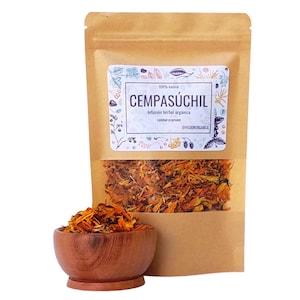 Cempasuchil Flores y petalos | Tagetes erecta  | Infusión Calidad Superior