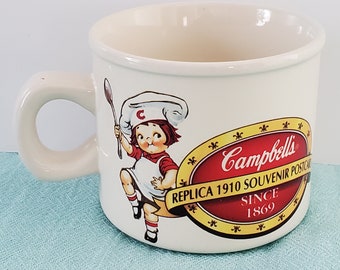 Campbell Soup 1994 By Westwood Campbell&#39;s Kids Soup Cup Mug Vintage