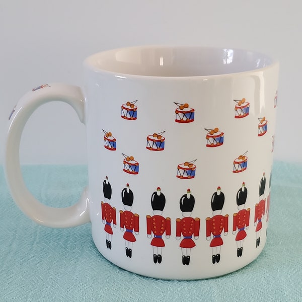 The Tin Box Company Soldier Drummer Coffee Cup Mug 1985