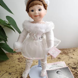 Lalka porcelanowa My Little Ballerina Vintage The Ashton-Drake Galleries