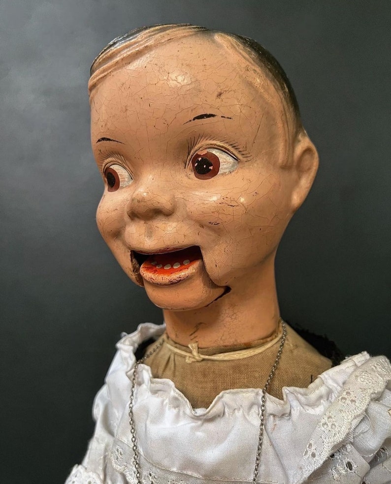 1930's Ventriloquist Dummy, Modeled on and Named After the Most Famous