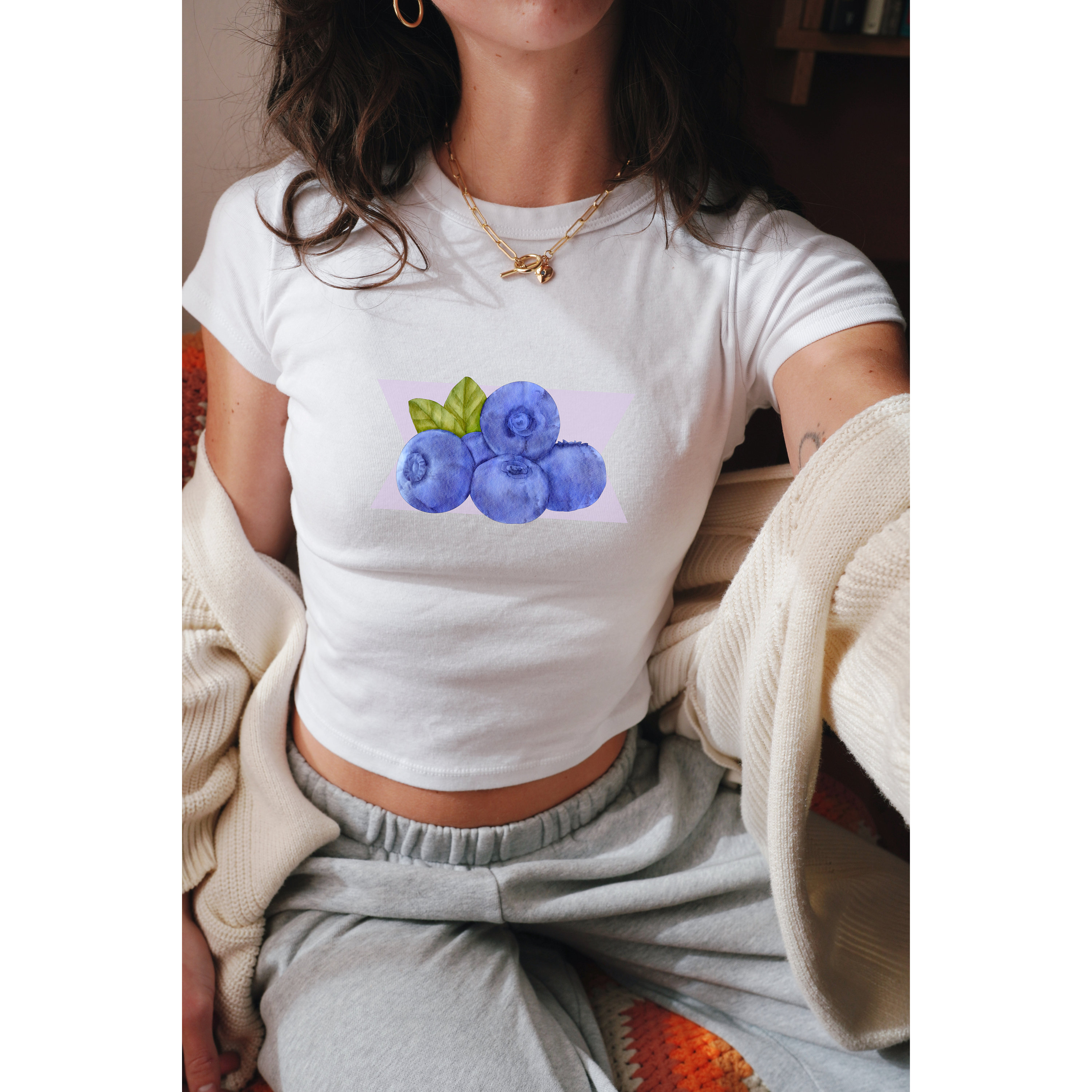 Z3250古着　Tシャツ ブルー　90s Y2K 古着Tシャツグッドレギュラー 90s HAWAII 陰陽デザインTシャツ