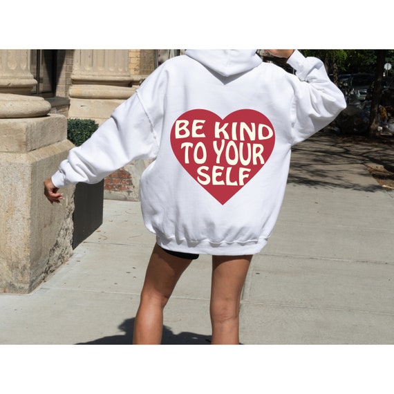 Self-love Aesthetic Hoodie, Valentine's Day Gift, Oversized