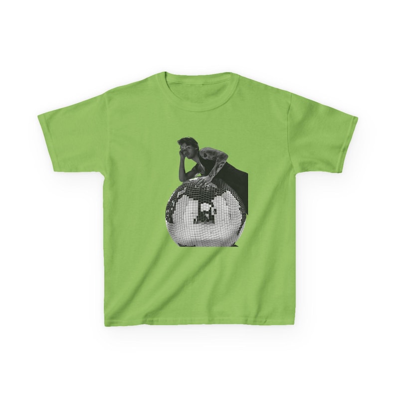 Harry Disco Ball Baby Tee, Harry Album Merch Tour Concert Womens Baby Tee, Y2K Crop Top, Vintage Music Graphic Tee, Disco Ball Shirt image 6