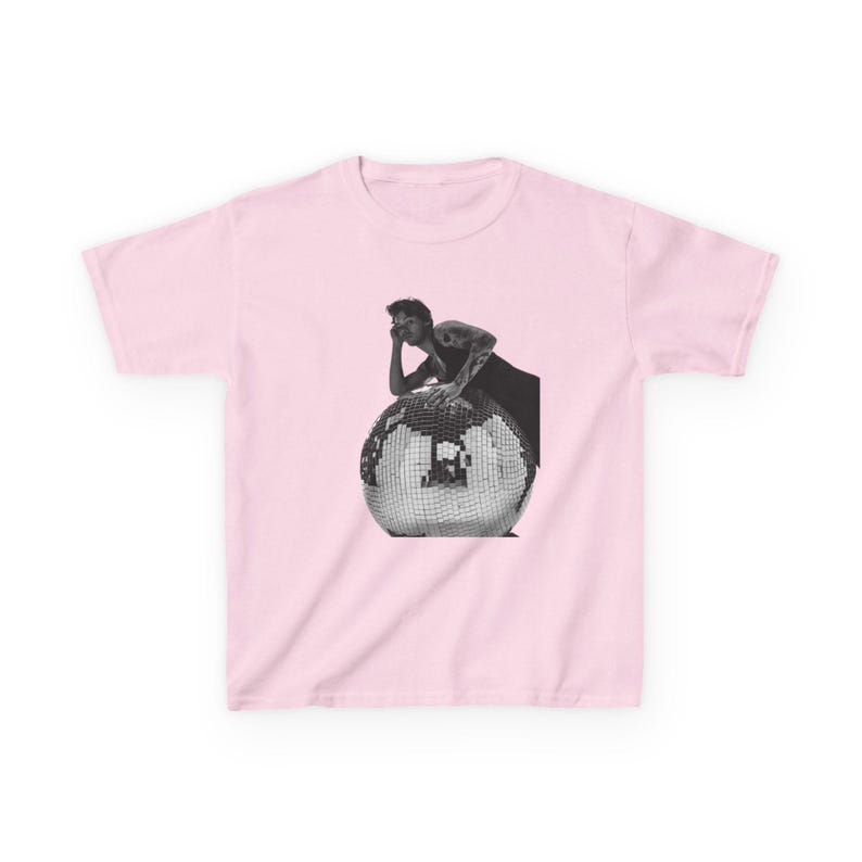 Harry Disco Ball Baby Tee, Harry Album Merch Tour Concert Womens Baby Tee, Y2K Crop Top, Vintage Music Graphic Tee, Disco Ball Shirt image 11