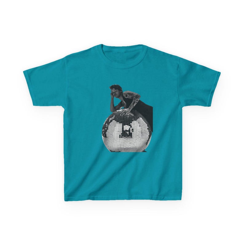 Harry Disco Ball Baby Tee, Harry Album Merch Tour Concert Womens Baby Tee, Y2K Crop Top, Vintage Music Graphic Tee, Disco Ball Shirt image 7