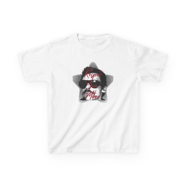 Respect Your Mother Baby Tee, Harry Album Merch Tour Concert Womens Baby Tee, Vintage Inspired Graphic Tee, Y2K Crop Top, Music Fan Shirt afbeelding 2