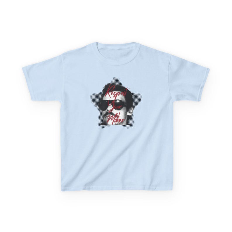 Respect Your Mother Baby Tee, Harry Album Merch Tour Concert Womens Baby Tee, Vintage Inspired Graphic Tee, Y2K Crop Top, Music Fan Shirt afbeelding 9