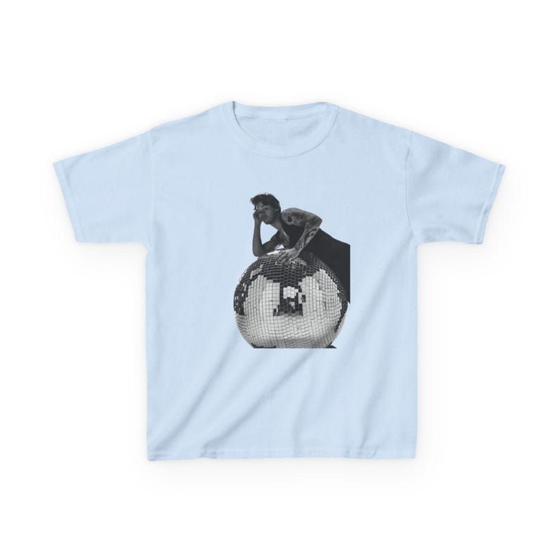 Harry Disco Ball Baby Tee, Harry Album Merch Tour Concert Womens Baby Tee, Y2K Crop Top, Vintage Music Graphic Tee, Disco Ball Shirt image 8
