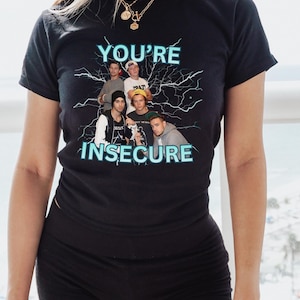 You're Insecure One Direction Baby Tee, Vintage Fan Shirt, 1D Funny Graphic Tee, Women's Baby Tee, Y2K Concert Outfit, Music Lover Gift