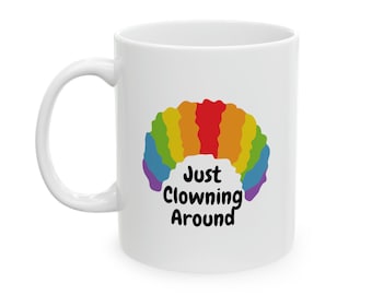 Taza de café ClownCore: Payasadas, regalo de broma