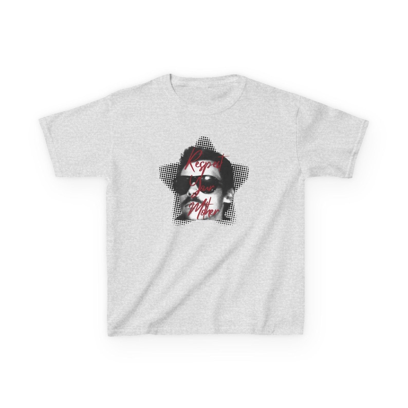 Respect Your Mother Baby Tee, Harry Album Merch Tour Concert Womens Baby Tee, Vintage Inspired Graphic Tee, Y2K Crop Top, Music Fan Shirt afbeelding 4