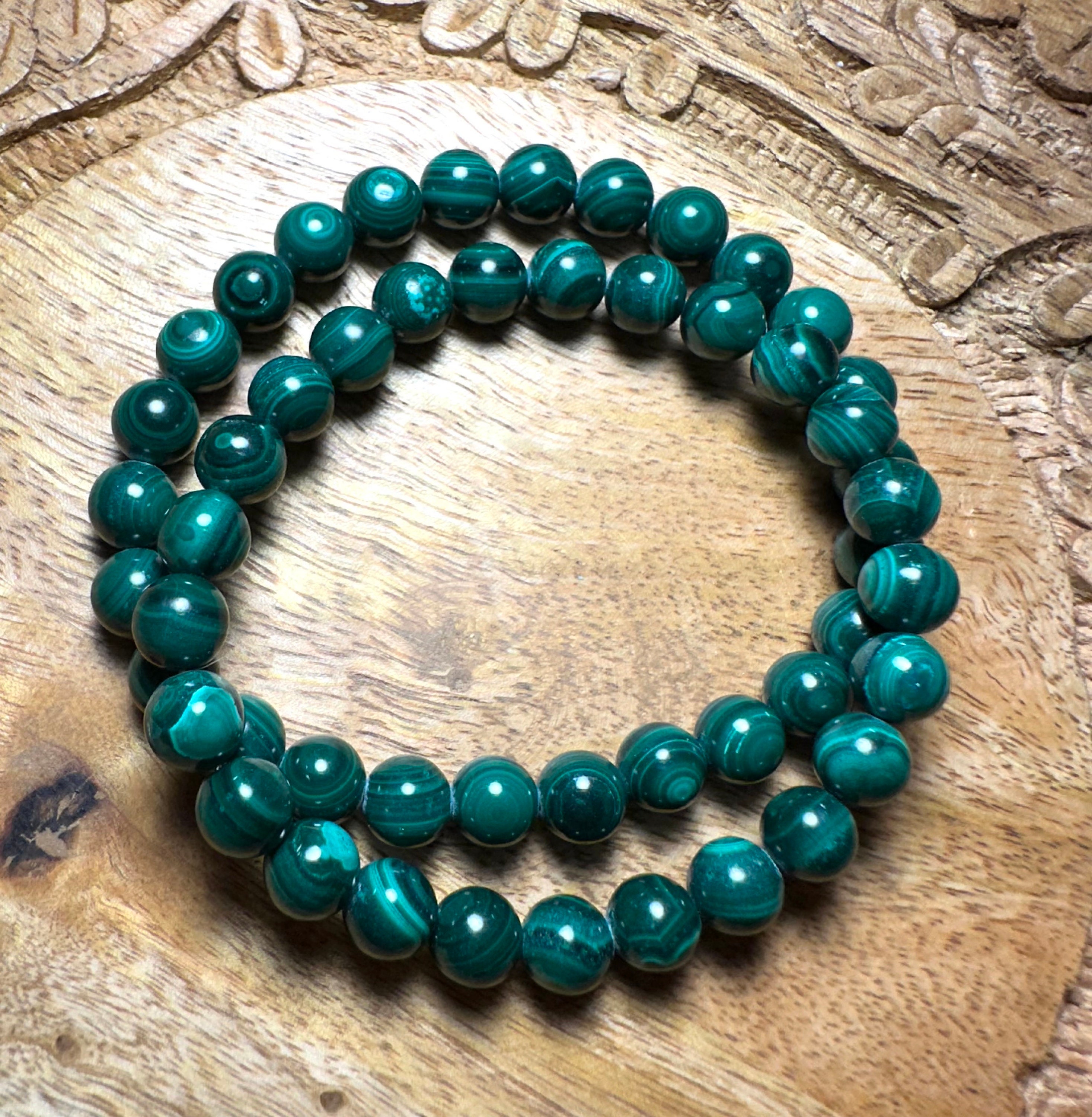 【AEKKI】Holy malachite Bracelet〜マラカイトブレスレット AEKKI】Holy malachite Bracelet〜マラカイトブレスレット