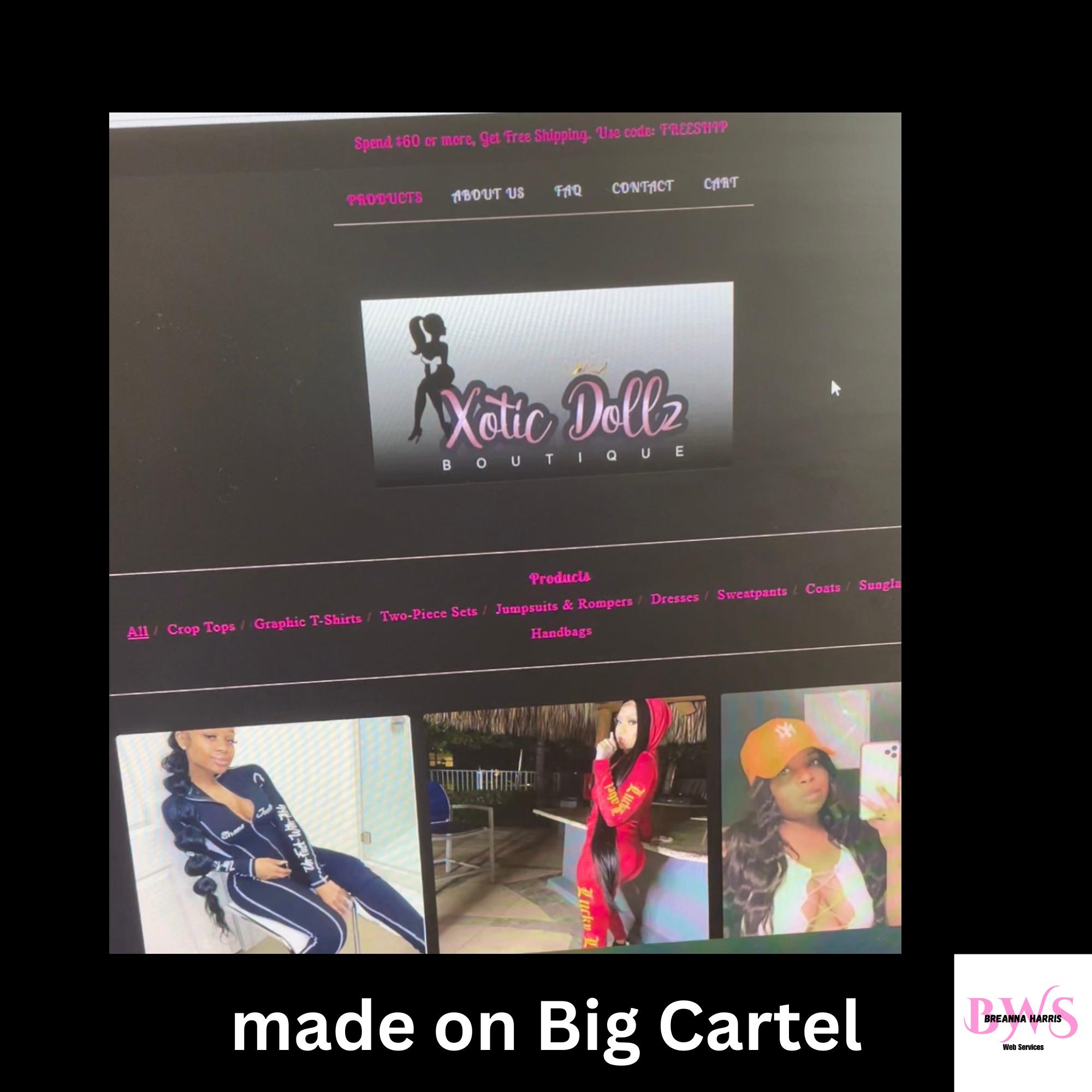 Custom Website Design Development 3-day Wix, Shopify