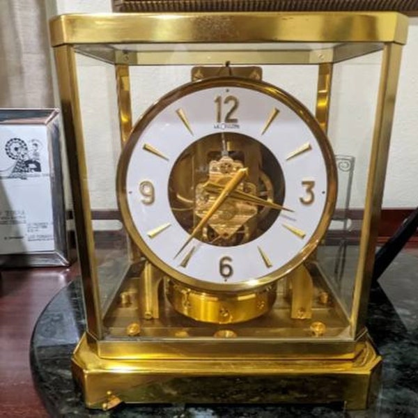 Jaeger Lecoultre ATMOS Clock, beautiful vintage clock