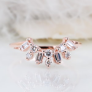 Baguette Diamant Ring | Baguette Eheringe | Diamant Ring