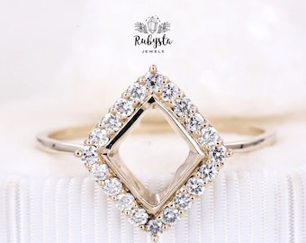Stapelring | Stapelbarer Ring | Diamant-Stapelring | 14k Drachengoldring | Natürlicher Diamantring | weißer Diamantring | Kurvenring Diamant