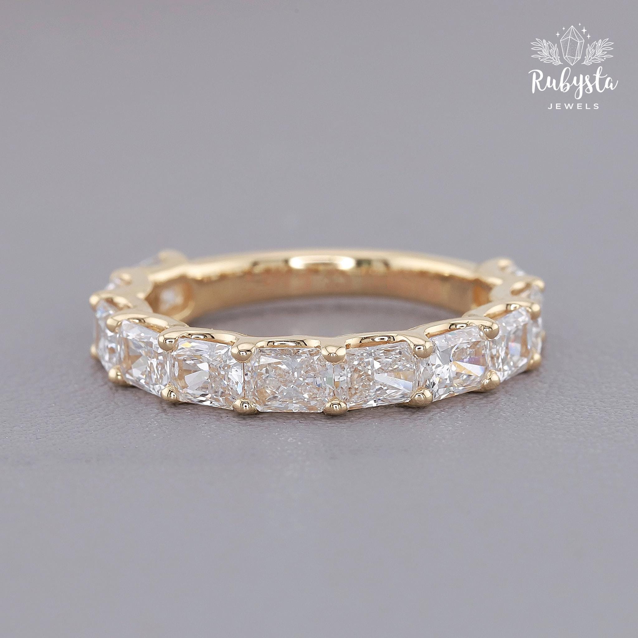 2.37カラットのラボグロウンダイヤモンドエタニティリング：ラウンド