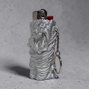 Tasmanian Devil Lighter Case Keychain