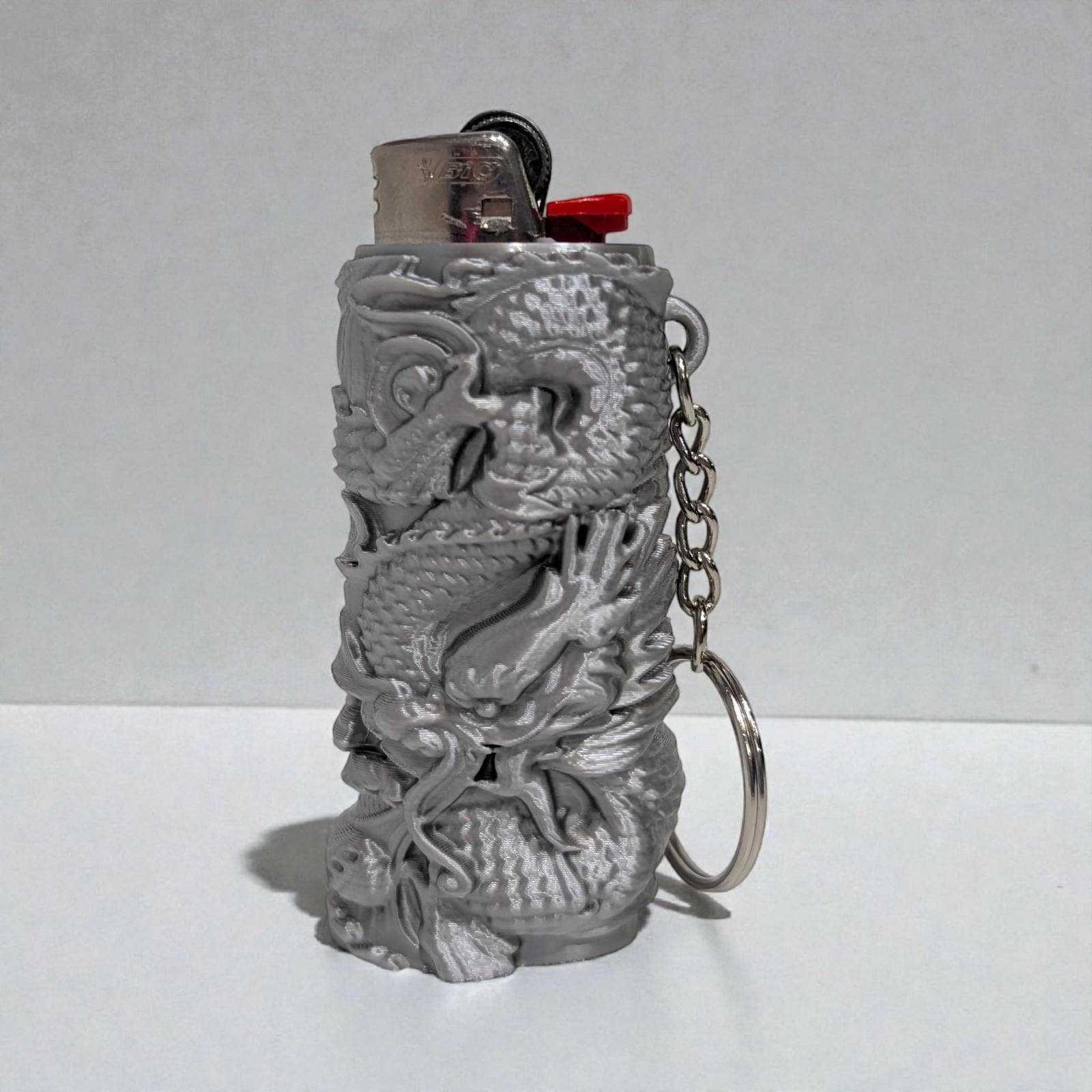 Dragon Lighter Case Keychain - Etsy