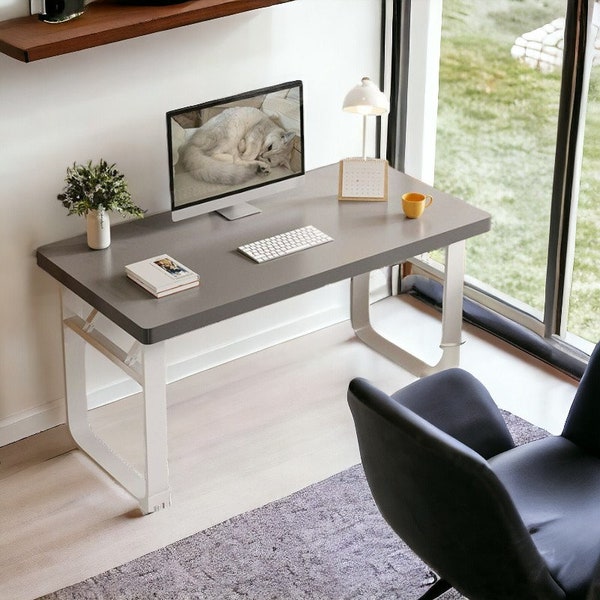 Faltbarer Schreibtischtisch, verstellbare Arbeitsstation, rechteckiger Esstisch für kleine Wohnungen, Schreibtisch für Schlafsäle, minimalistische Möbel