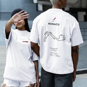 T-shirt Officiel Grand Prix De Monaco - Noir - Taille XXL - Occasion
