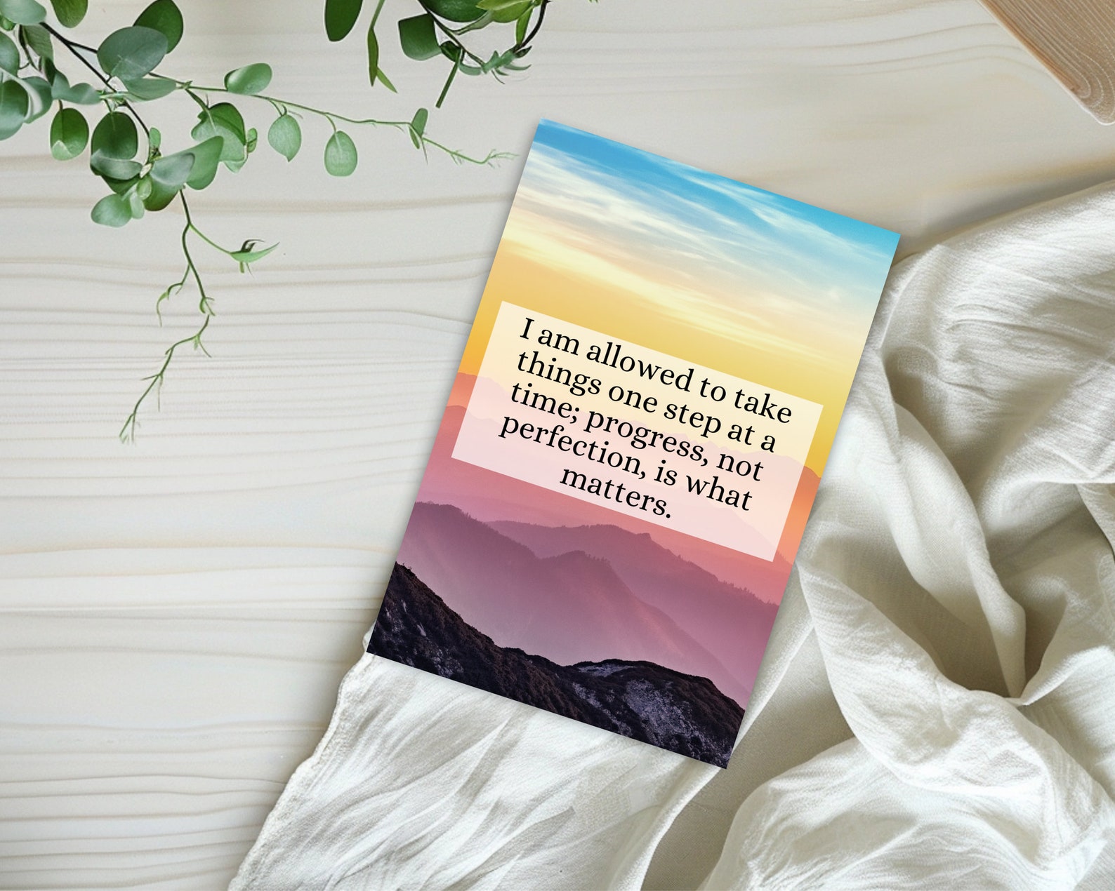 Printable Positive Affirmation Cards for Depression Relief, Digital ...