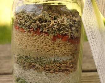 Country Soup Mix in a Jar