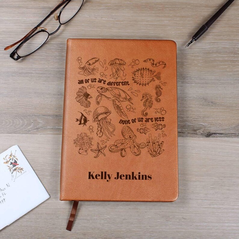 Personalized Special Education Teacher Gift, Custom Name SPED Teacher Journal, Teacher Notebook, Paraprofessional Appreciation Gift image 2