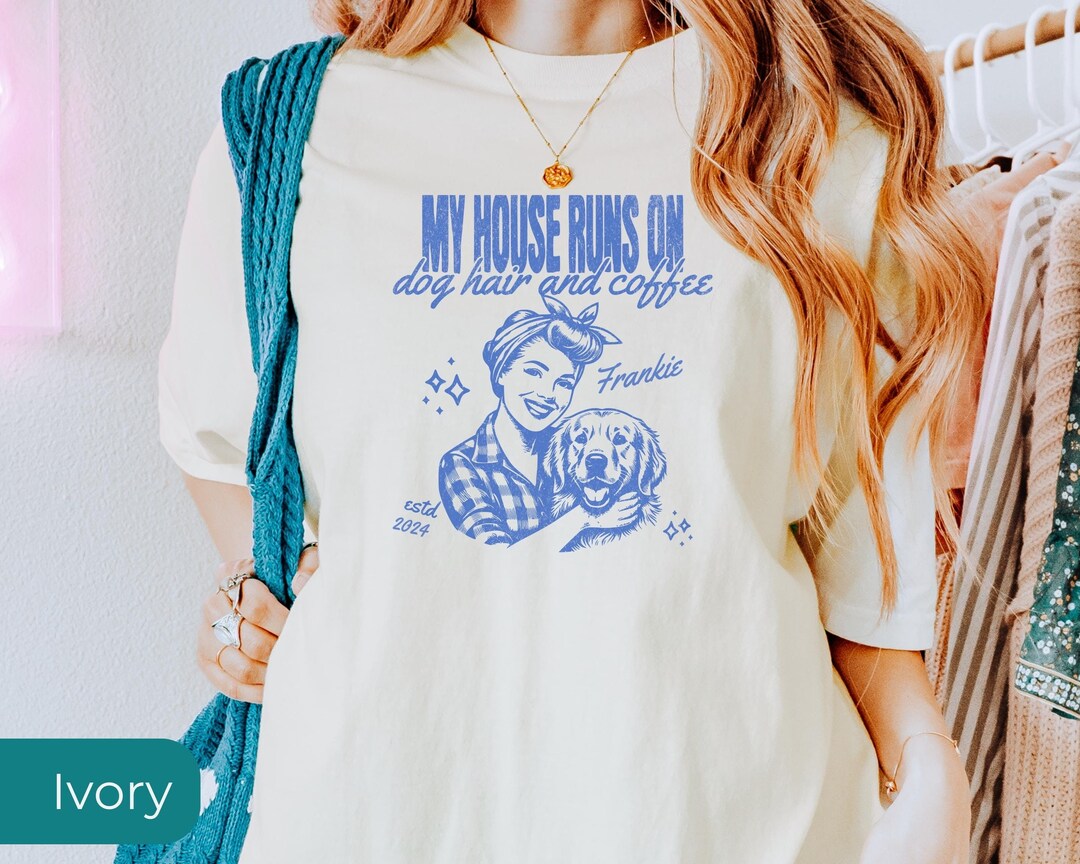 Funny Golden Retriever Comfort Colors?? Shirt, Personalized Retro ...