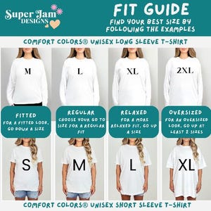 Funny OT Shirt for Occupational Therapist, Silly Goose ADL Comfort Colors Long Sleeve T-Shirt, Occupational Therapy Gift (26321) afbeelding 11