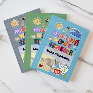 Personalized Reading Teacher Gift, Literacy Interventionalist Journal, Teacher Appreciation Gift (SJA26177) image 2