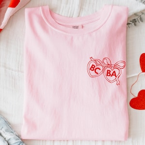 Minimalist BCBA Comfort Colors Tshirt, Valentines Day Board Certified Behavior Analyst Long Sleeve T-shirt, Galentine Crewneck Sweatshirt