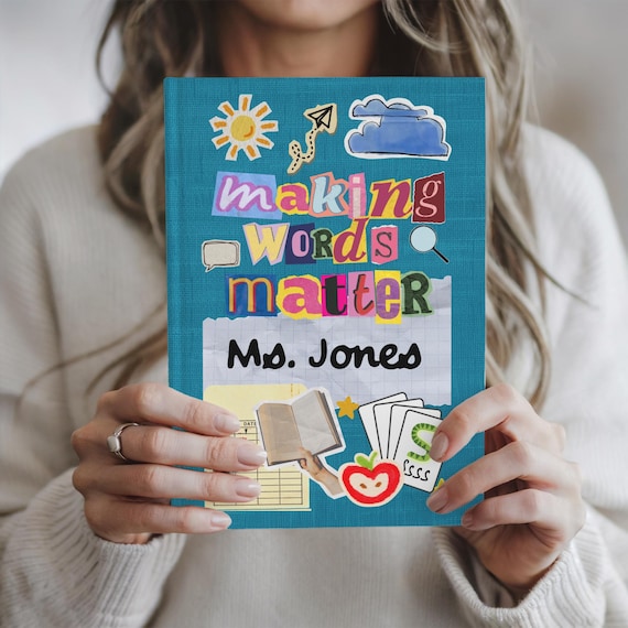 Personalized Reading Teacher Gift, Literacy Interventionalist Journal, Teacher Appreciation Gift (SJA26177)
