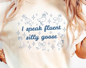Silly Goose SLP Shirt for Speech Language Pathologist, Speech Therapy Assistant Tee, Gift for SLP, Comfort Colors T-Shirt, Graduation Gift